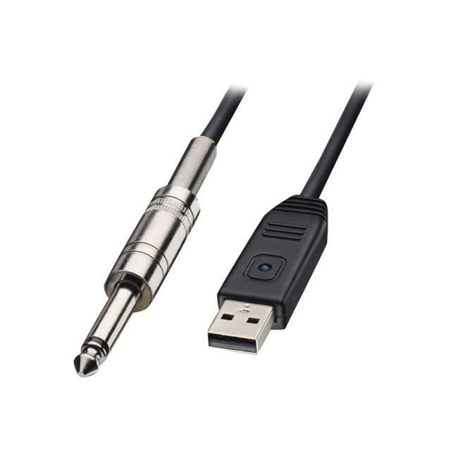Lindy 6104 Câble audio USB vers Jack 6,3mm Prix pas cher Cdiscount