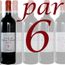 VIN ROUGE Carton de 6 La Salle de Poujeaux Moulis 2004