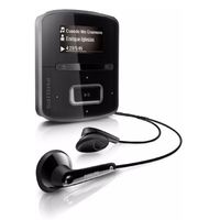 BALADEUR MP3 / MP4 PHILIPS GoGear RaGa 4 Go Noir