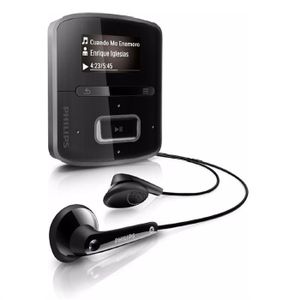 BALADEUR MP3 / MP4 PHILIPS GoGear RaGa 4 Go Noir