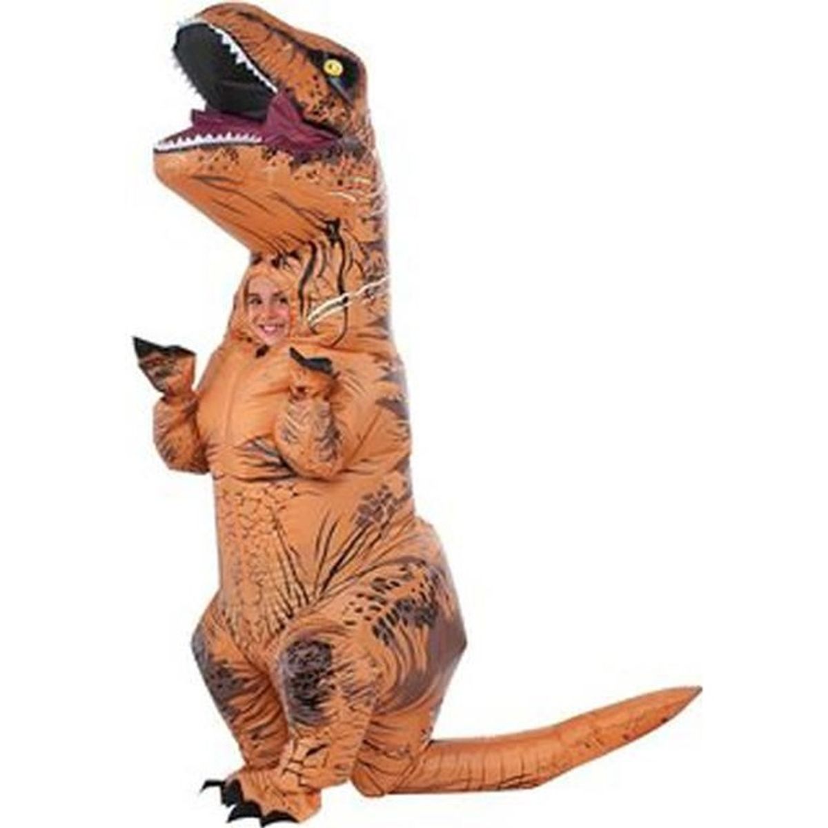 Costume de déguisement gonflable tyrannosaure Dinosaure TREX pour