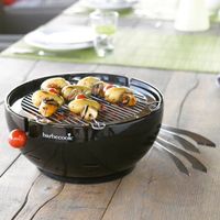 BARBECUE DE TABLE Barbecue de table AMICA noir BARBECOOK