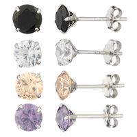 AMBROSI JEWELLERY Set de Boucles d'Oreilles AMBROSI JEWELLERY Set de Boucles d'Oreilles