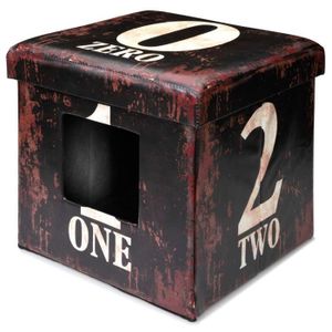 D&D Maisonnette Ottoman One - 38x38x38cm - Marron - Pour chat ou petit chien