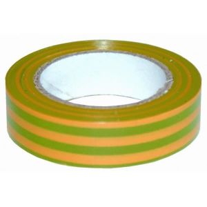 VOLTMAN Ruban adhésif isolant - 10m - Vert & Jaune