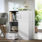PETIT MEUBLE DE RANGEMENT Meuble de rangement 2 cases + 1 tiroir + 1 porte b