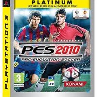 PLAYSTATION 3 Pro Evolution Soccer 2010 Platinum / Jeu console P