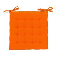 Collection TARA Galette piquée 16 points Orange Collection TARA Galette piquée 16 points Orange