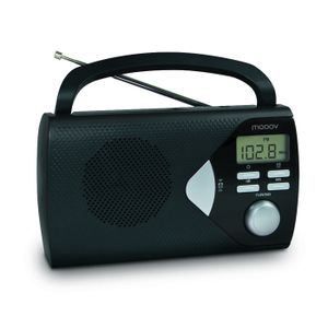 MET 477205 Radio portable Noire