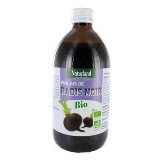 Naturland - Pur Jus de Radis Noir Bio - Achat / Vente digestion