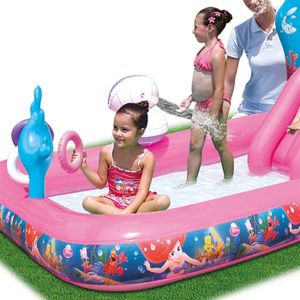 Piscine Jeu Petite Sirène 264x168x180 cm