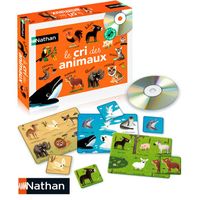 JEU D'APPRENTISSAGE Jeu des cris des animaux JEU D'APPRENTISSAGE Jeu des cris des animaux