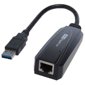 APM Adaptateur USB 3.0 - USB A mâle - RJ45 femelle - 10/100/1000 mbps
