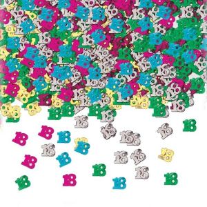 CONFETTIS Confettis de table anniversaire 18 ans