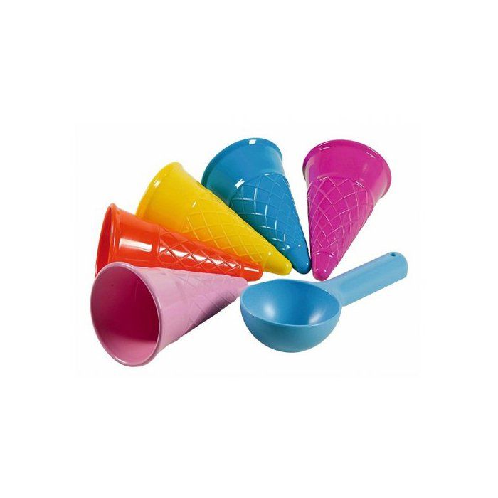 Lot De 4 Moules à Sable En Forme De Glace Achat / Vente jouet de plage Cdiscount