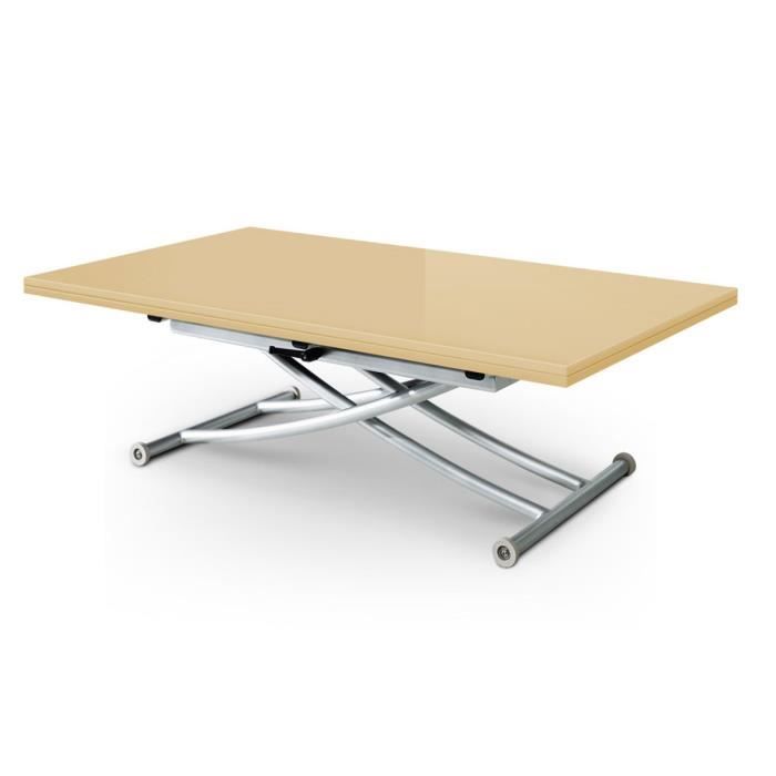 table basse relevable extensible ds