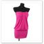 ROBE Robe de Soirée Sensuelle Bustier Sexy rose