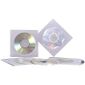 RANGEMENT CD/DVD/BLU RAY Cdiscount 50 Pochettes blanches en papier pour CD