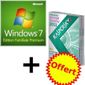 LOGICIEL BUREAUTIQUE - UTILITAIRE Windows 7 Ed. Fam. Premium 64bits OEM + Kaspersky