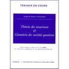 SCIENCES / TECH / MEDECINE Theorie des invariants