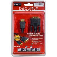CABLE AUDIO VIDEO Dacomex Câble HDMI /DVI-D 3 mètres