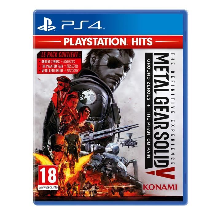 playstation 4 metal gear solid v