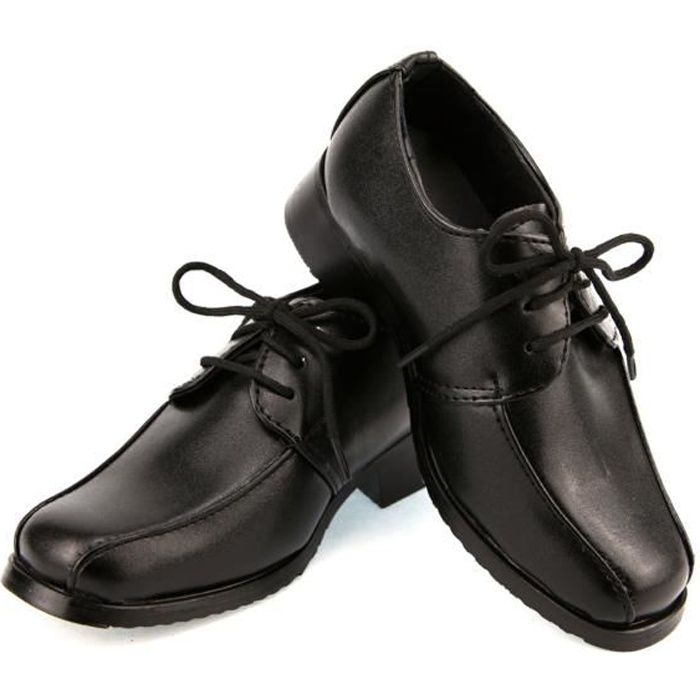 chaussure derby enfant garçon cérémonie c5167 noir Achat / Vente