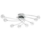 LUSTRE ET SUSPENSION  LUSTRE OSLO CHROME