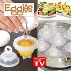 CUIT OEUF - POCHE OEUF Lot de 6 cuit oeuf moule eggies cuisson au bain…