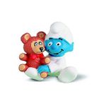  Schtroumpf - Bébé avec l'ours Teddy