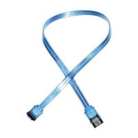 CABLE E-SATA Câble SATA II UV Bleu - 60 cm (SATA2-60-BLUVV2)