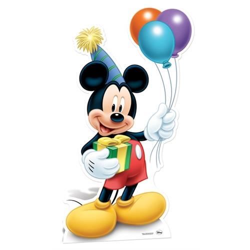 Figurine gÉante carton mickey "©mickey&friends" 88 x 55 cm