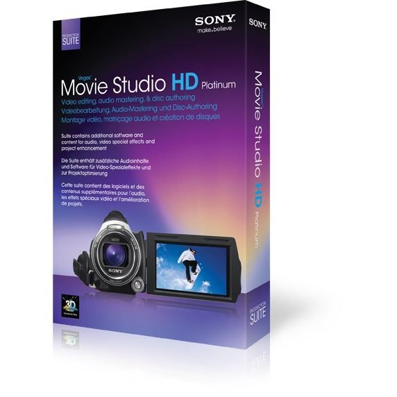 Sony Vegas Movie Studio HD Platinum Suite 11 - Achat / Vente CRÉATION ...