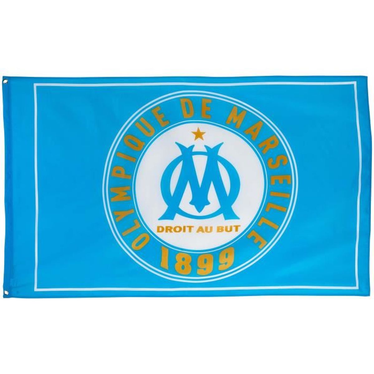 Milan 1993 Fanion Officiel Olympique De Marseille OM Vélodrome - 10x8 Cm - Collection Ligue 1 Fanion Om