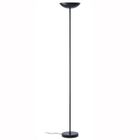 LAMPADAIRE  Lampadaire OVELIA halogène noir brillant