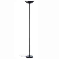 LAMPADAIRE  Lampadaire OVELIA halogène noir brillant