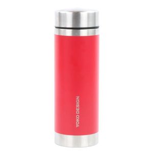 YOKO - théiére isotherme 350 ml rouge ? double paroi en inox