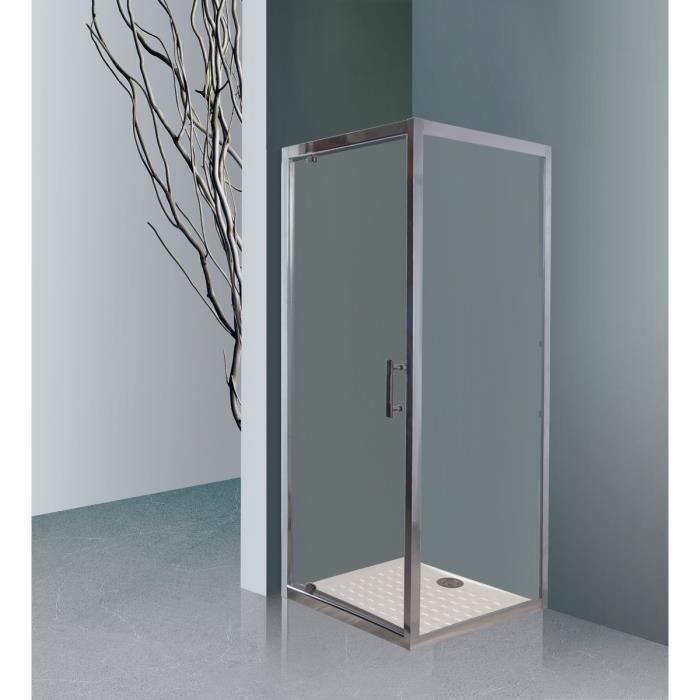 douche d'angle 6mm NERINA 90*90cm Achat / Vente cabine de douche
