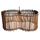 Suspension Rotin Haricot Yin chocolat