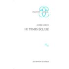 SCIENCES HUMAINES Le temps eclate
