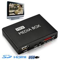 PASSERELLE - DISQUE DUR - LECTEUR MULTIMEDIA Mini passerelle multimédia portable 720P HDMI DIVX