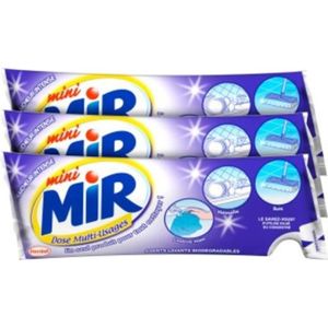 MIR 3 Berlingots de Mini Mir Multi usages 250 ml