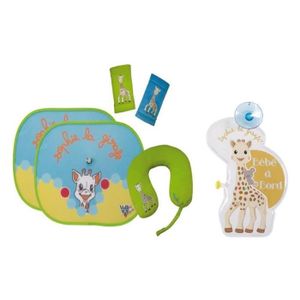 PACK VOYAGE SOPHIE LA GIRAFE Pack de voyage et Flash Bébé PACK VOYAGE SOPHIE LA GIRAFE Pack de voyage et Flash Bébé