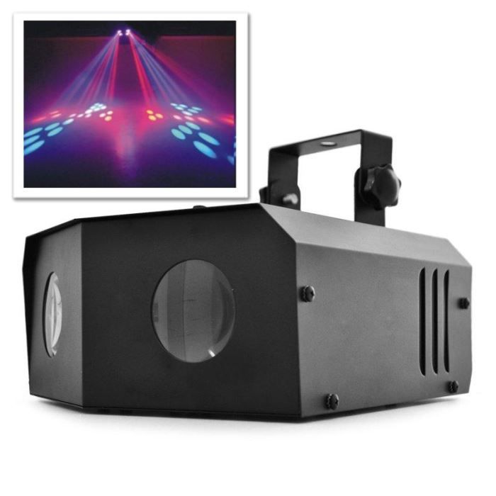 Nomia jeu de lumière LED RGB-Dual-Moonflower Disco - lampe et spot de