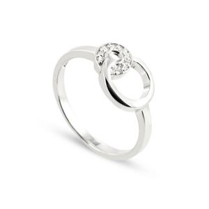 TOUS MES BIJOUX Bague Anneaux Argent 925° et Oxydes Zirconium Femme