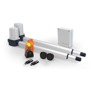 SCS SENTINEL Kit de motorisation ? vérins OpenGate 1 pour portail battant 4mx400kg maxi MVE0057