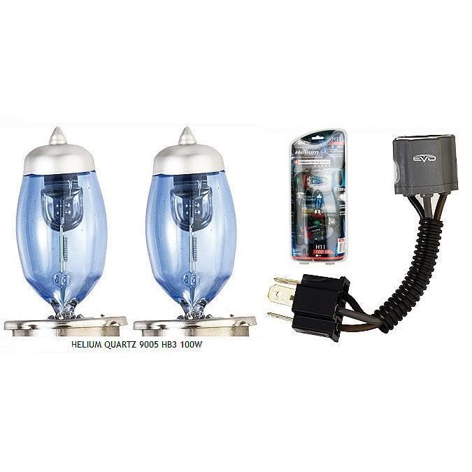 2 Ampoules Helium Quartz HB3 12V 100W 5500K Achat / Vente ampoule