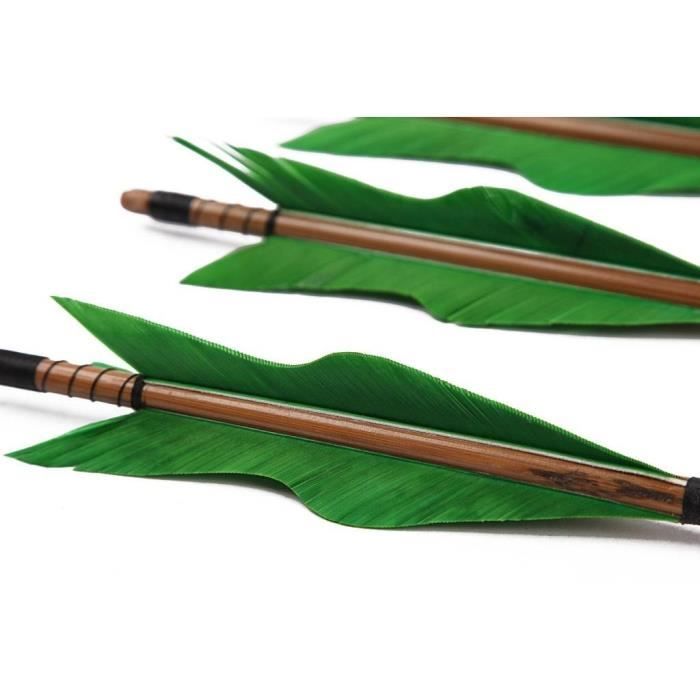 REAWOW 12 pièces flèches de Carbone ixtes tir à l'arc flèches de Chasse de 30 Pouces pour Arc REAWOW 12 pièces flèches de Carbone ixtes tir à l'arc flèches de Chasse de 30 Pouces pour Arc