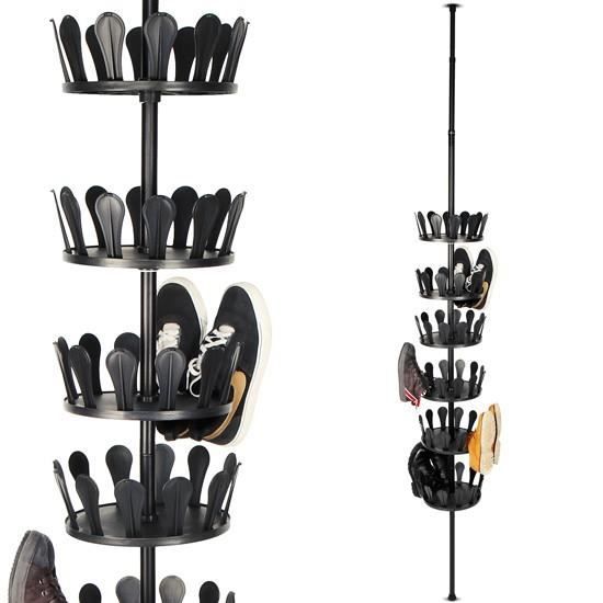 Armoire rotative pour chaussure