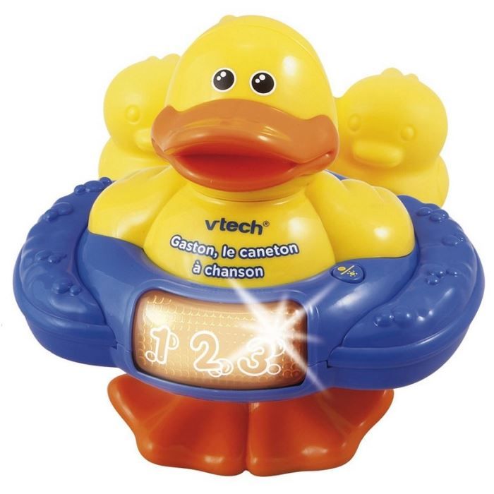 Vtech Gaston Le Caneton Chansons Jaune Et Bleu Achat Vente Jouet